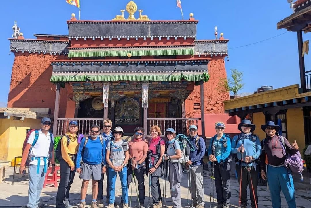 Annapurna Circuit Trek Monastry