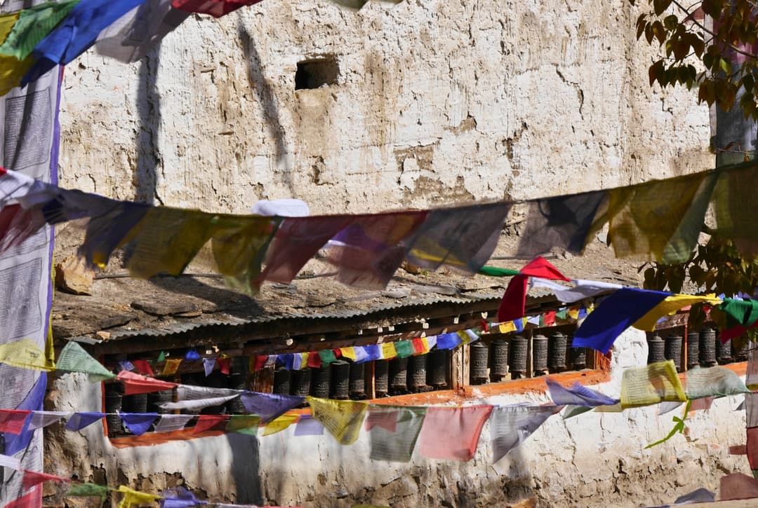 Dhakmar Village Of Upper Mustang