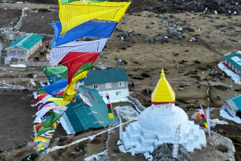 Prayer Flags Everest Trek