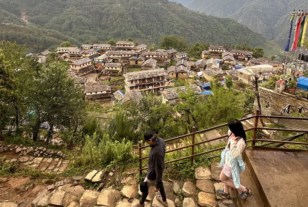 Ghandruk Location