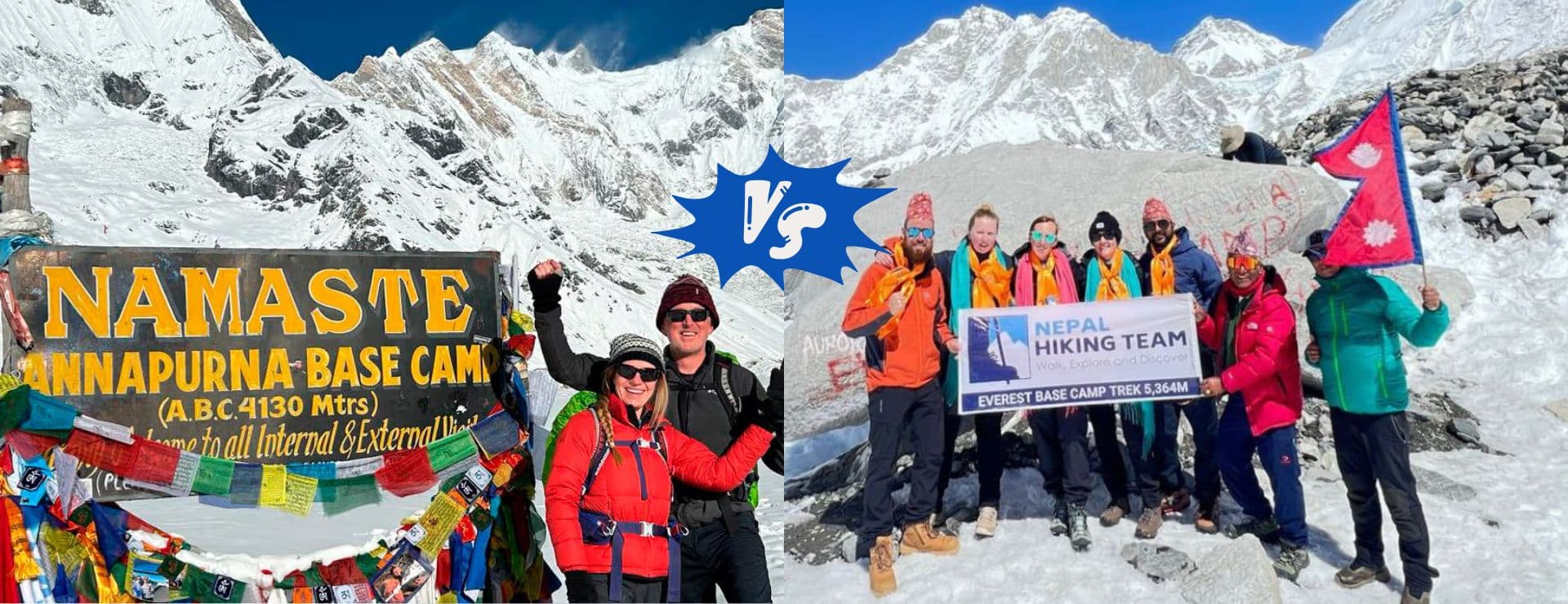 Annapurna VS Everest Base Camp
