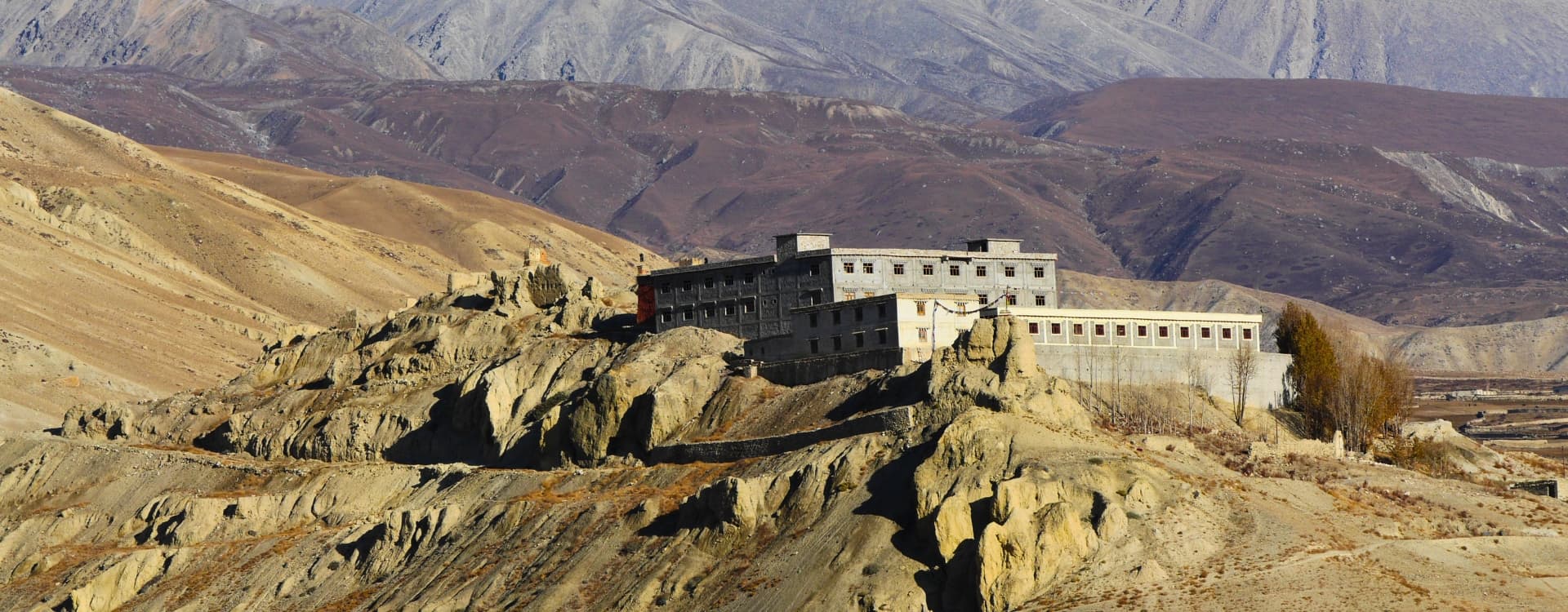 Upper Mustang Trek height