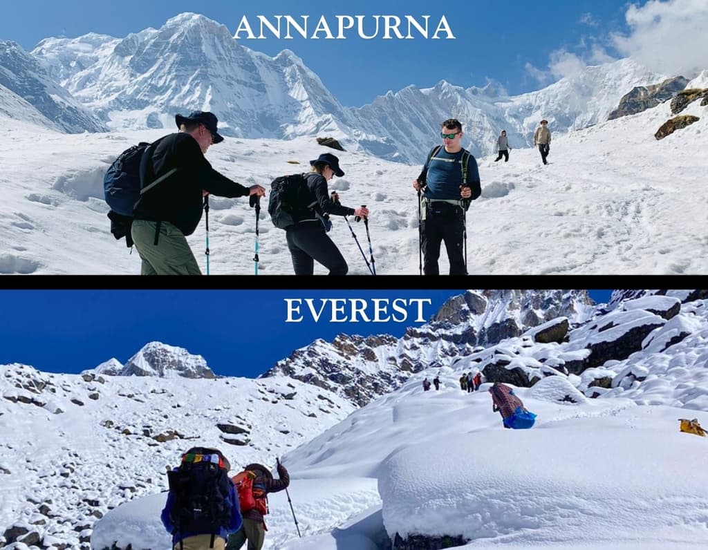 Annapurna Base Camp VS Everest Base Camp Trek