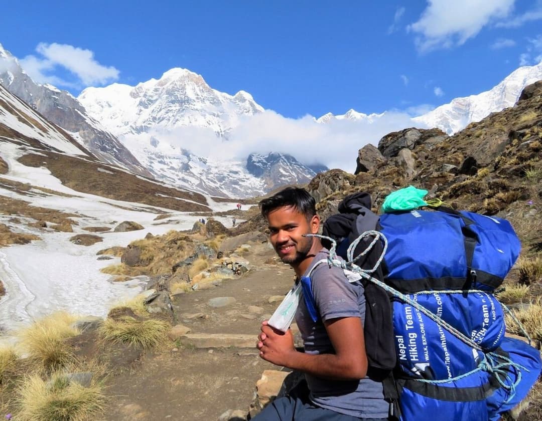Porters in Nepal for Trekking