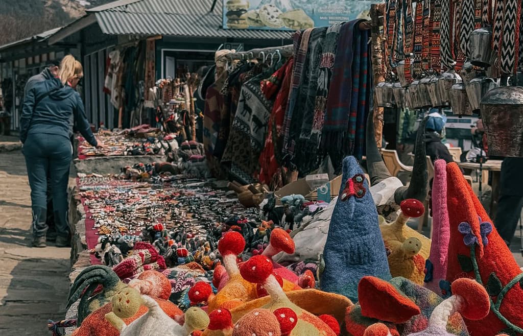 Namche Bazaar Street Sjop