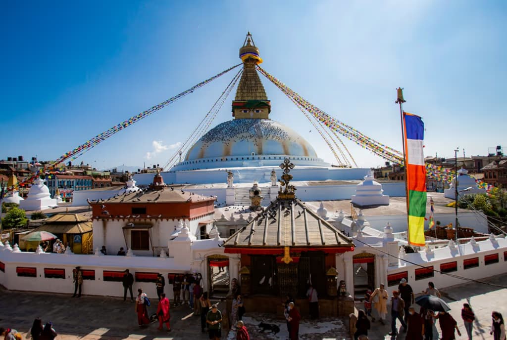 Swayambhunath visit during pre EBC trek