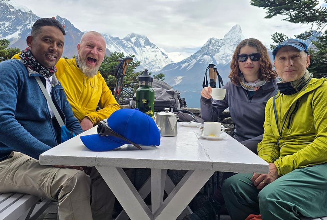 Stunning View From Everest View Hotel