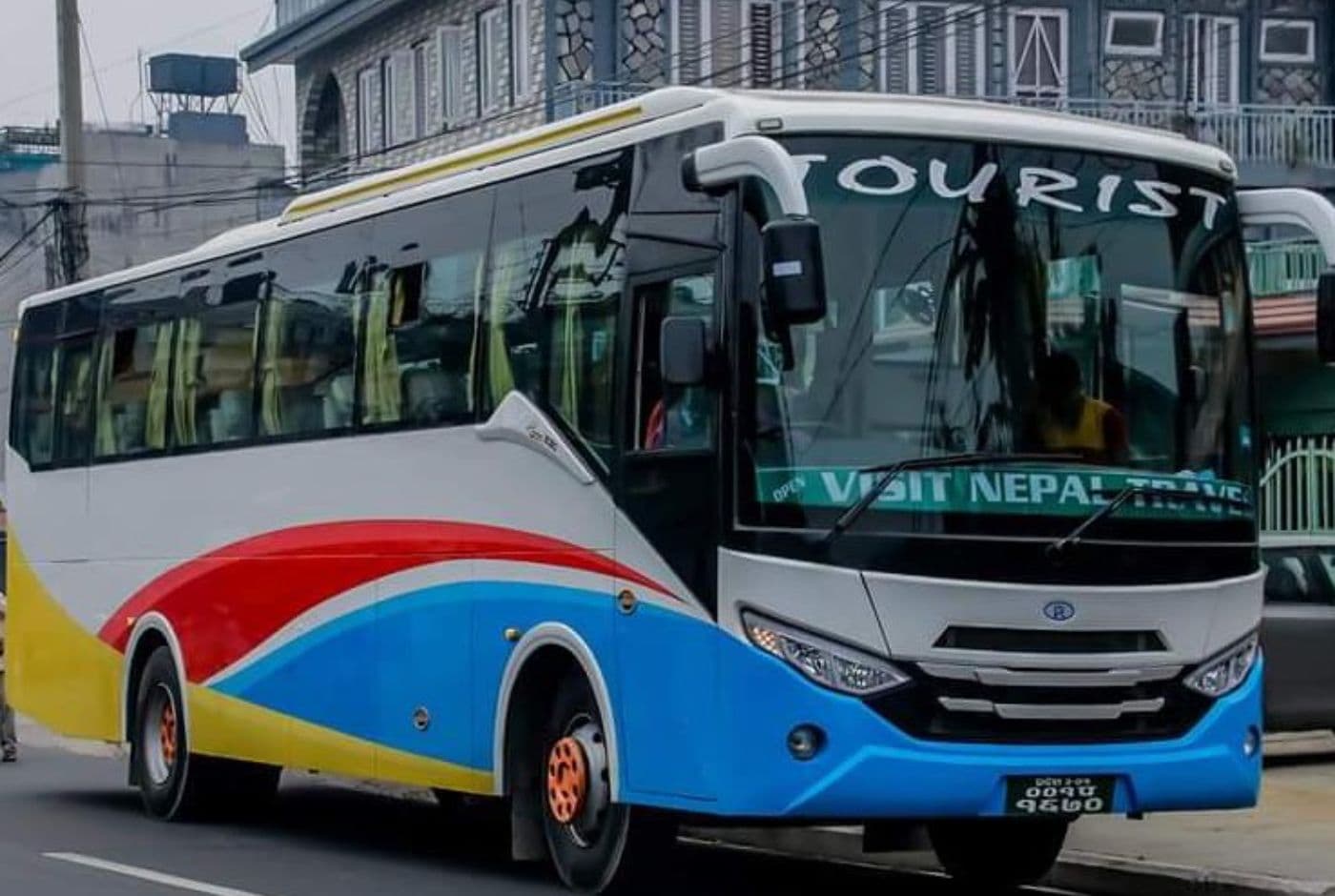 Tourist Bus for Mardi Himal Trek