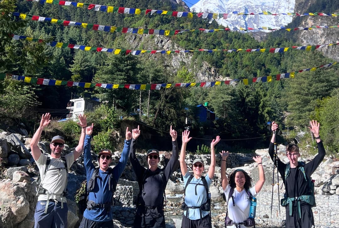 Chame Village Of Annapurna Circuit