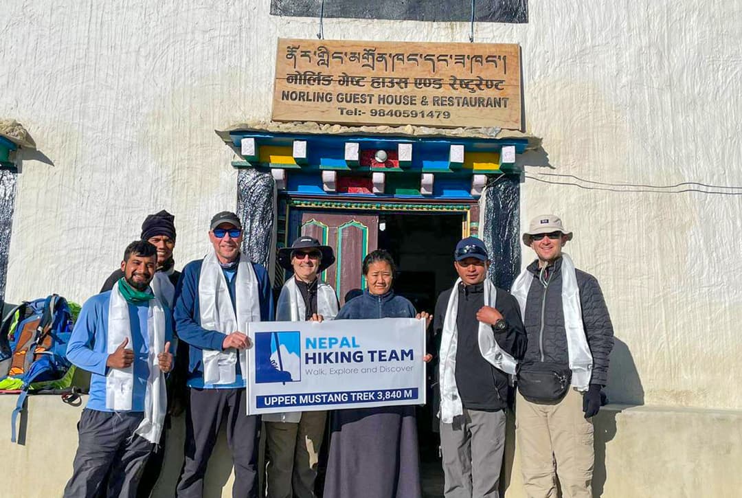 Welcome At Hotel In Lomanthang