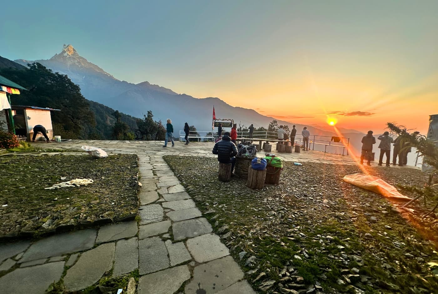 Mardi himal trekking images