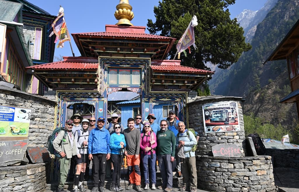 Manaslu circuit Trek with Nepal hiking team