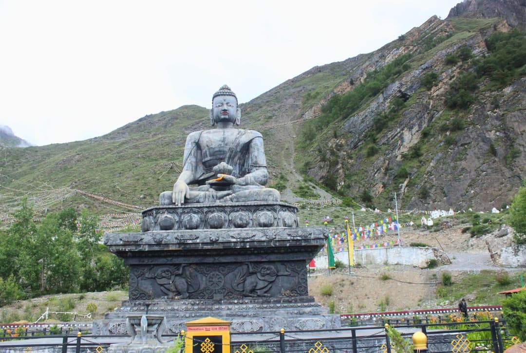 Buddha Statue in Muktinath