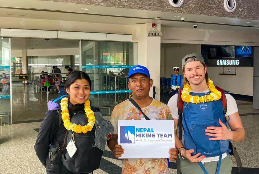 Pickup at airport for Everest Base Camp Trek