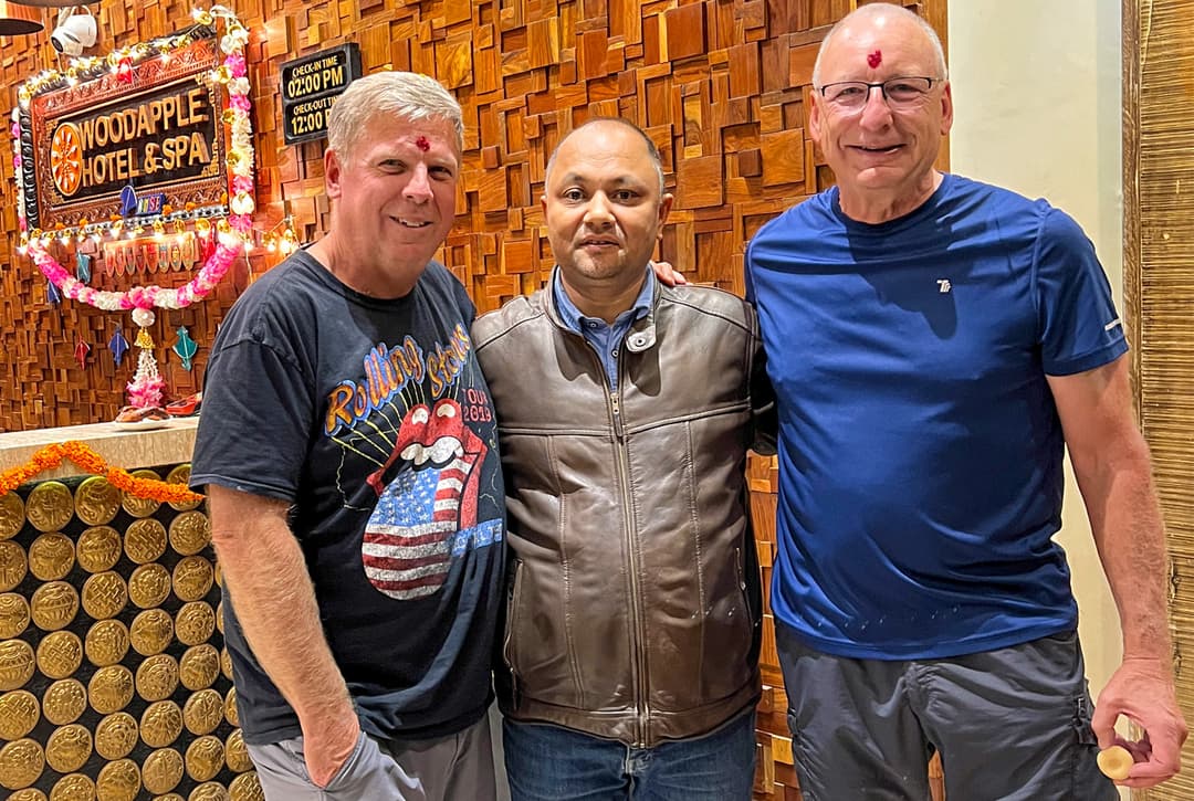 Pre-trek briefing session for Annapurna Base Camp Trek in Kathmandu hotel