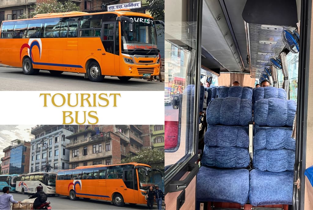 Tourist Bus povided from Kathmandu- what kind of bus to expect
