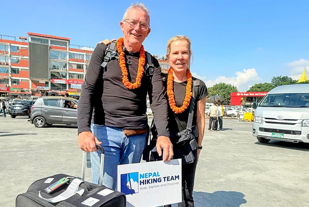 Arrival At Tribhuvan Airport During Everest Base Camp Trek