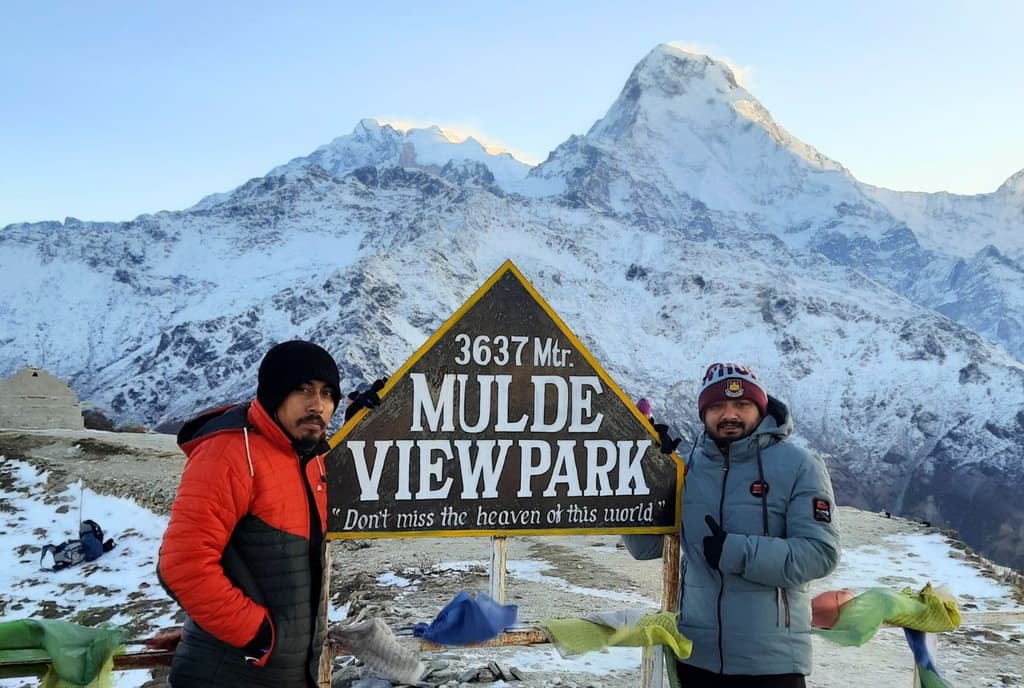 Mulde view trek with Nepal Hiking Team