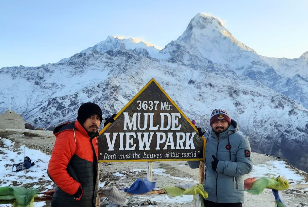 Mulde view trek with Nepal Hiking Team