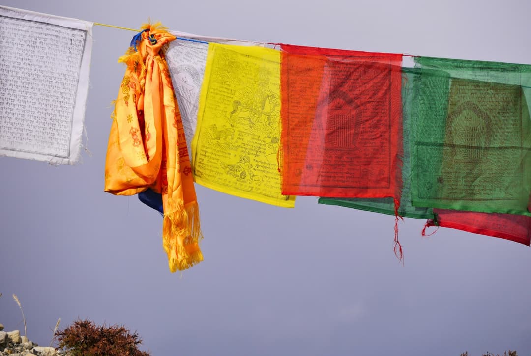 Prayer flags  Charang