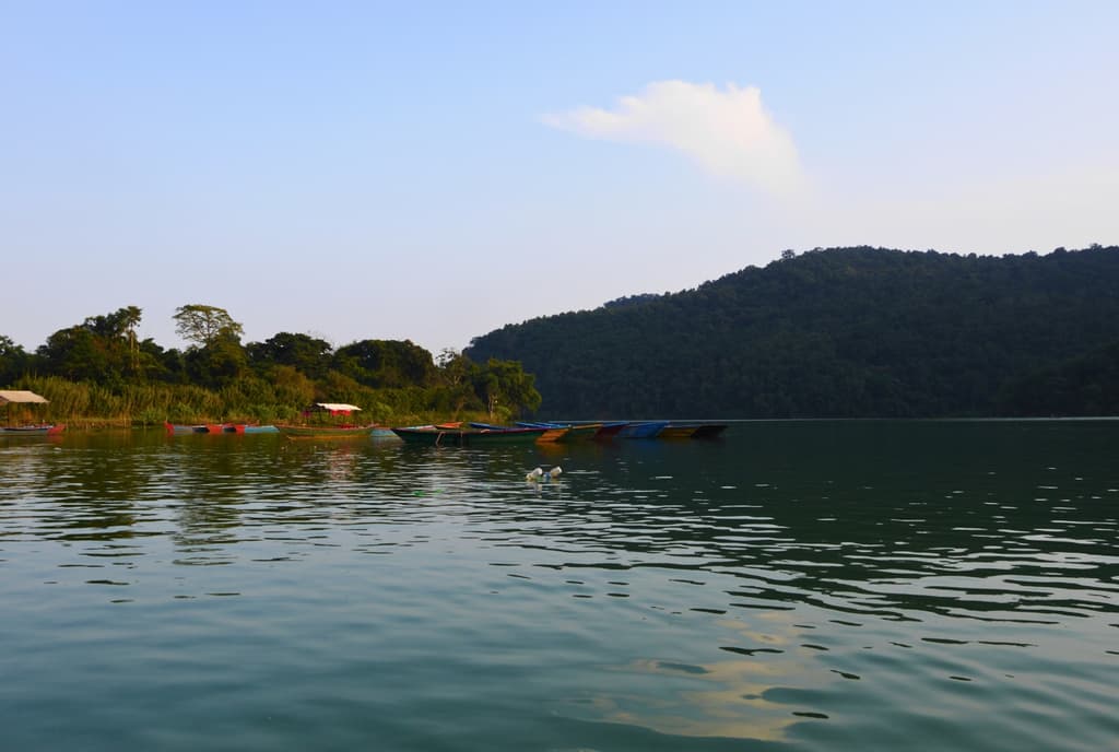 Pokhara Fewa lake   starting point