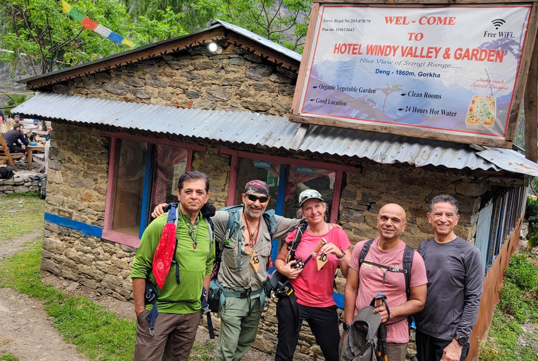 Deng Village Of Manaslu Trek