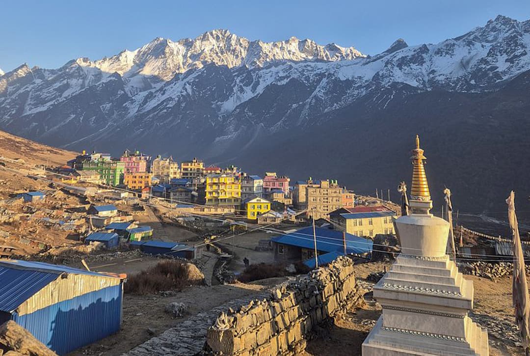 Kyanjin Gompa Village