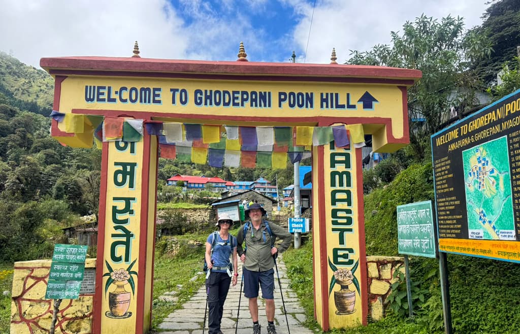 Ghorepani Entry Gate