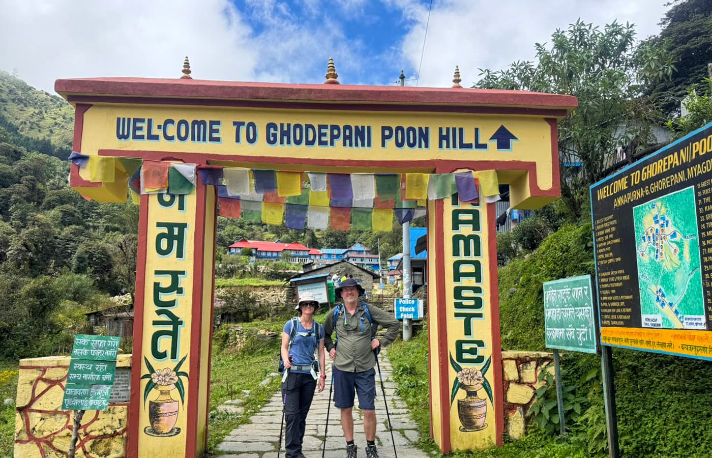 Ghorepani Entry Gate