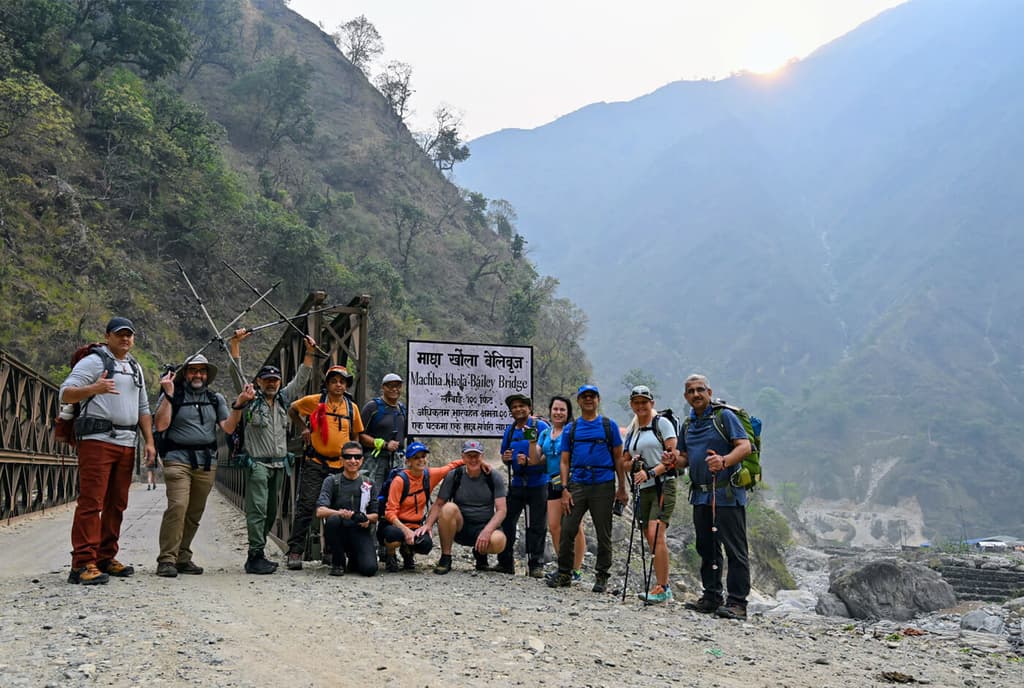 Starting Point Of Manaslu Circuit Trek