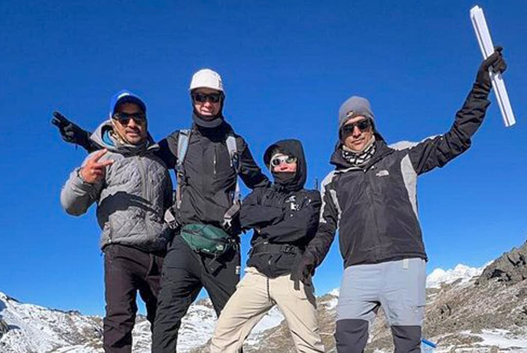 Having Fun At Langtang Gosaikunda Trek