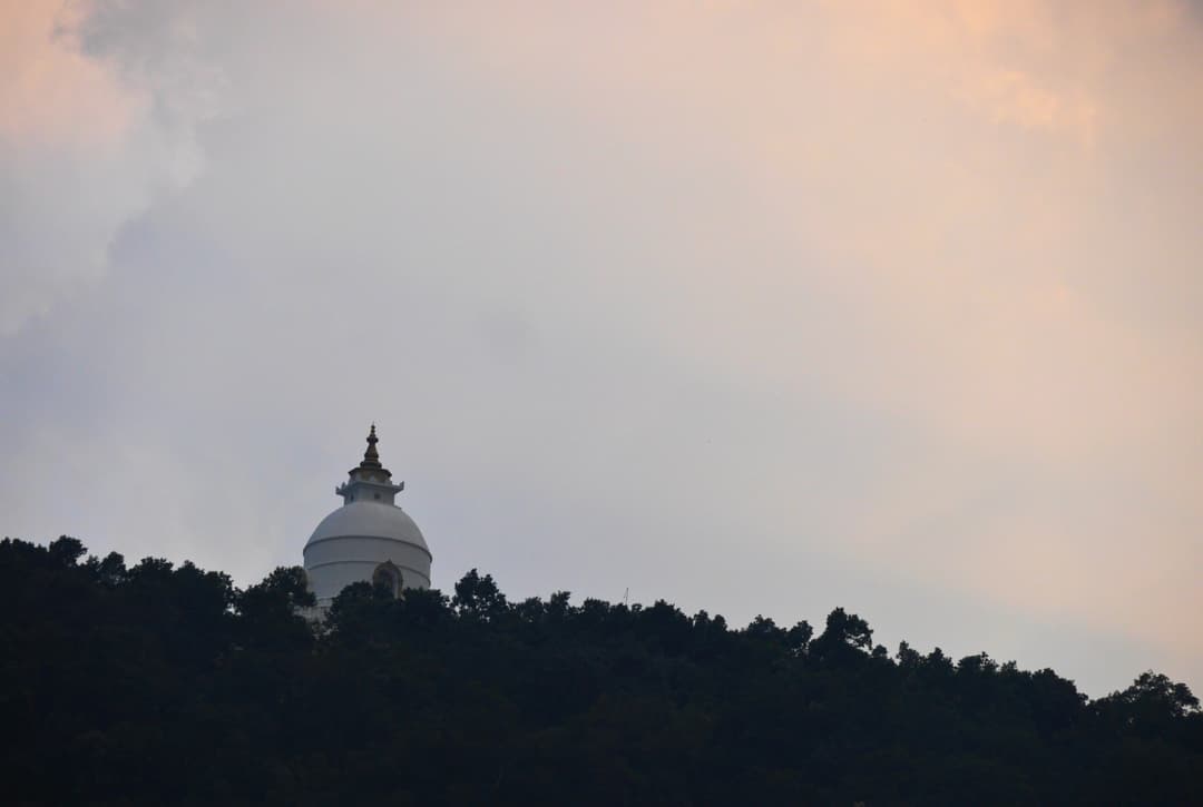 World Peace Pagoda (Shanti Stupa) in Pokhara, Nepal