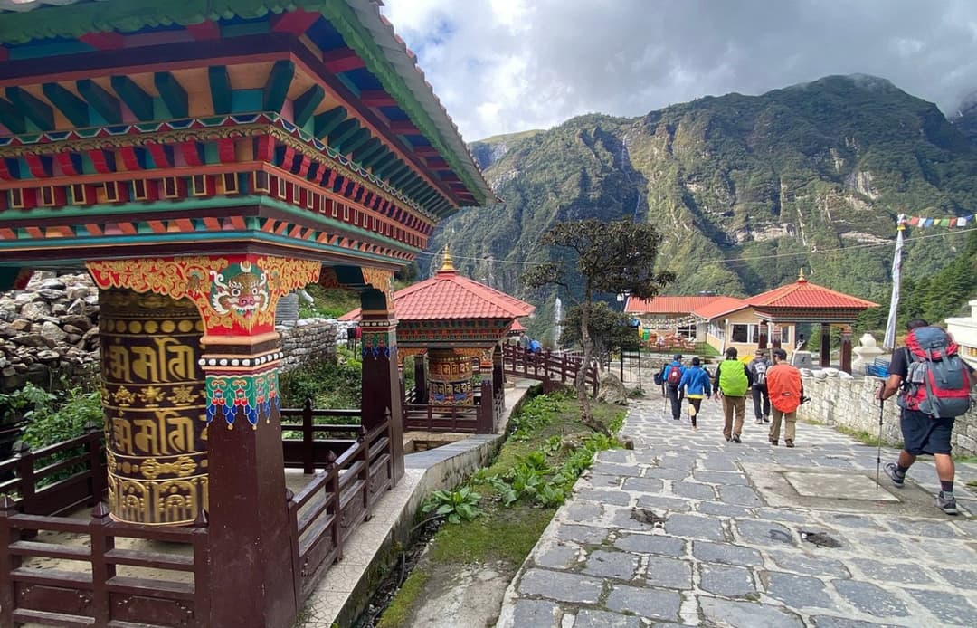 Namche Bazzar Everest panorama Trek in Nepal