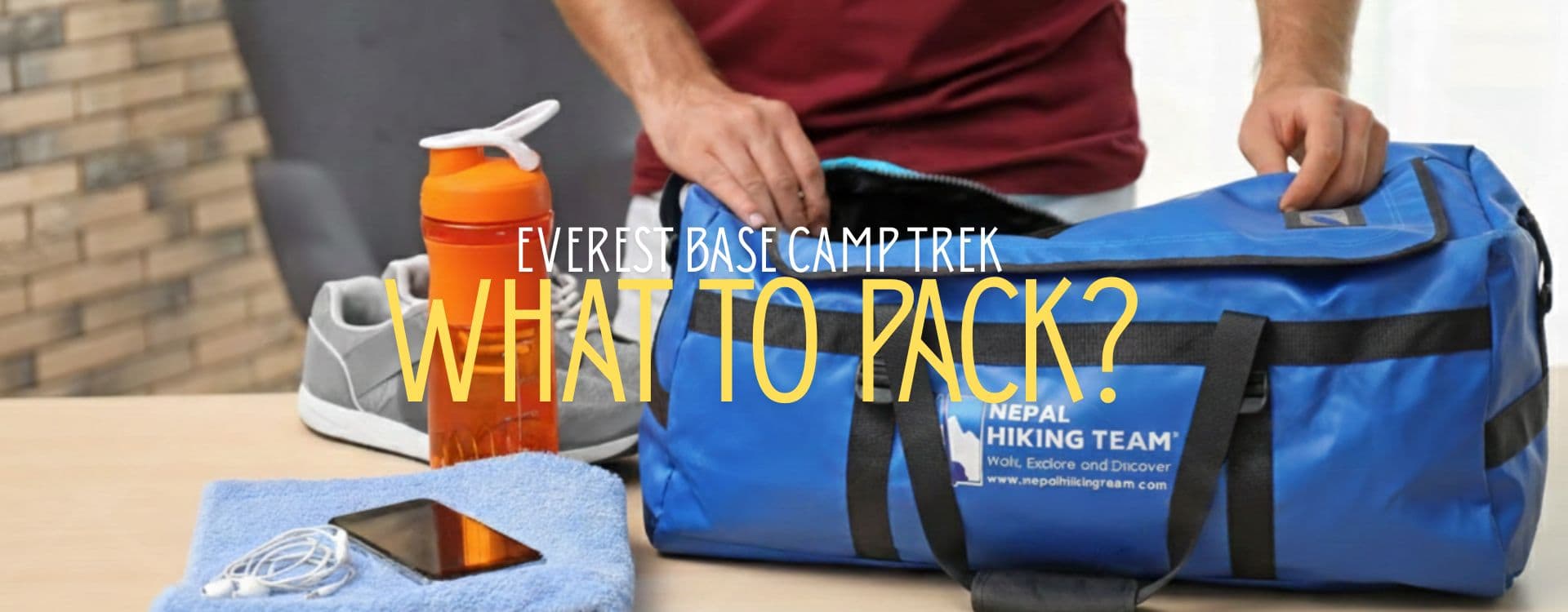 Everest Base Camp Trek Packing List