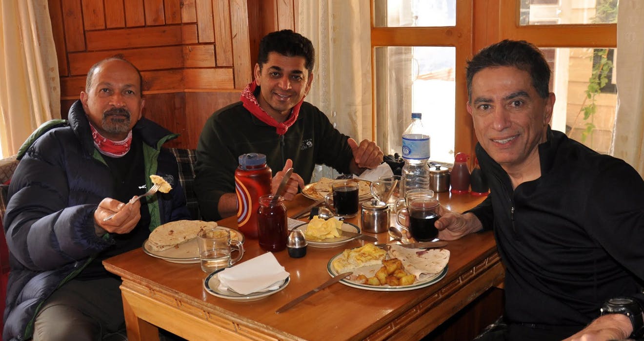 Food during the Everest Base Camp Trek