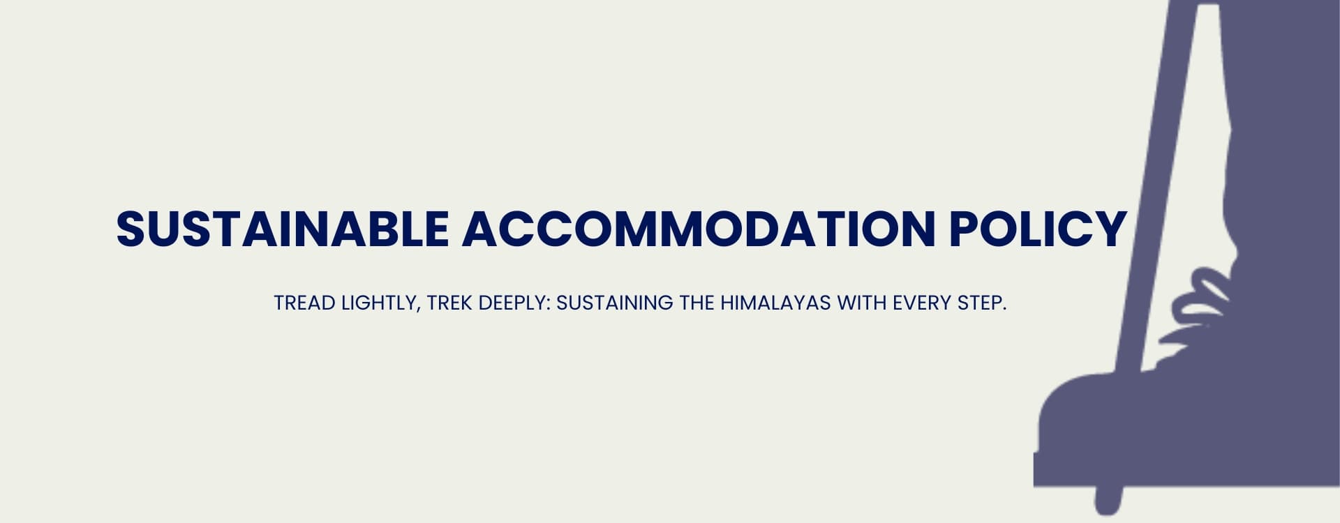 Sustainable Accommodation Policy