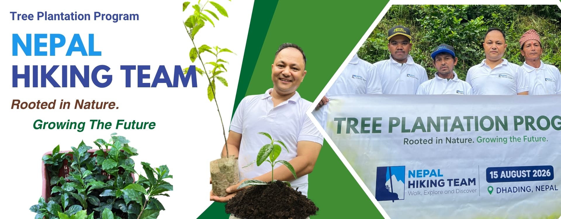 Nepal Hiking Team’s Tree Plantation Campaign