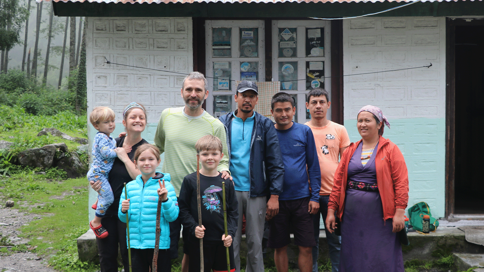 Family at Langtang