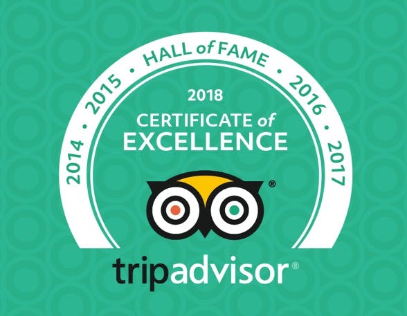 Certificate of Excellence Hall of Fame