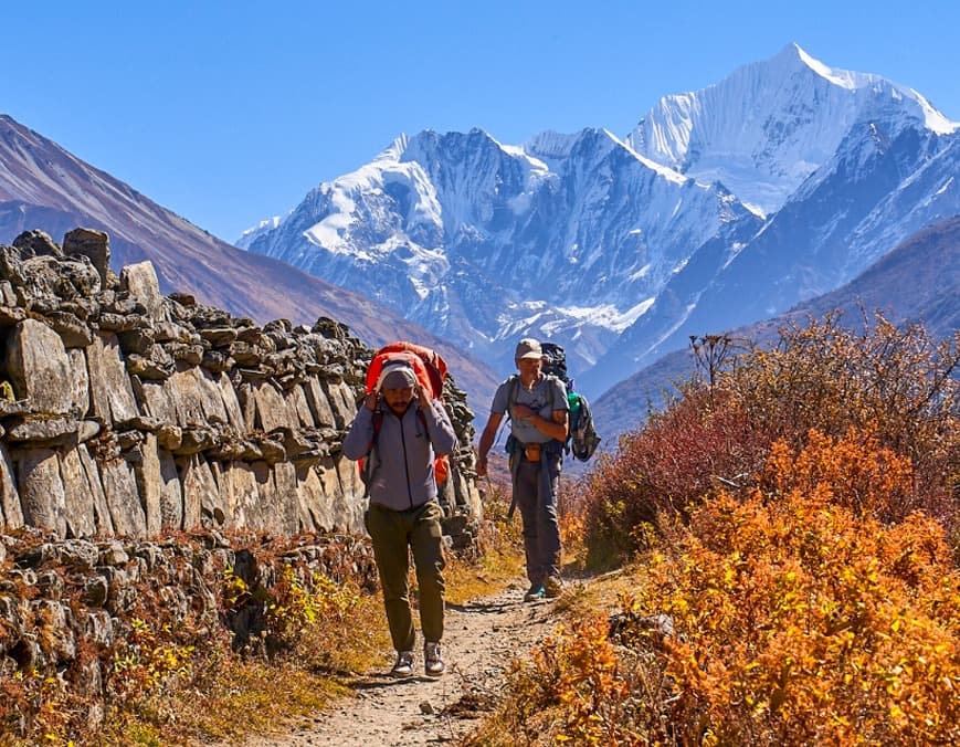 Langtang valley trek distance guide