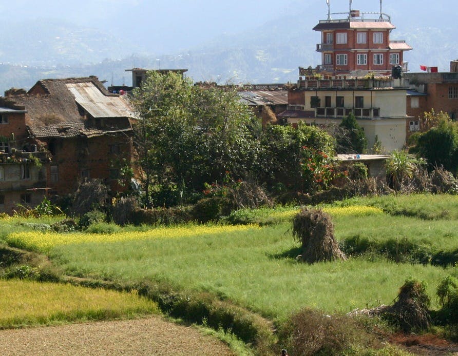 Pharping, a small town in the Newari Community