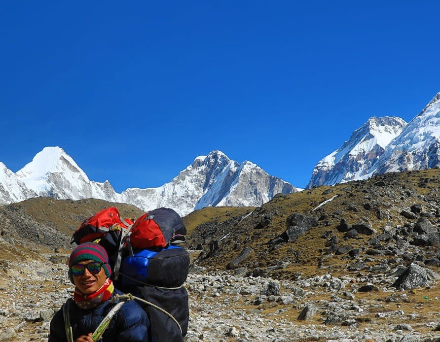 Porters in Nepal for Trekking