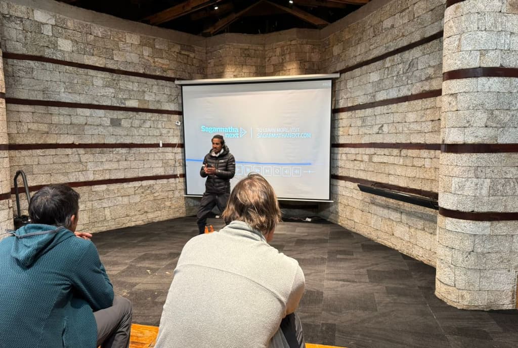 Presentation at sagarmathaNEXT