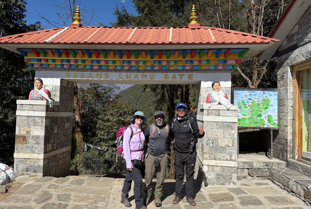 Khumbu Pasang Lhamu Rural Permit Khangri gate Lukla