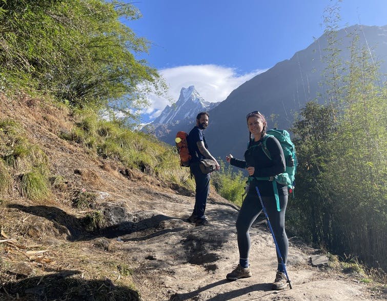 Relearning the ABCs of Hiking on the Annapurna Base Camp Trek, Part Two: Jhinu Danda to Lower Sinuwa (4 miles)