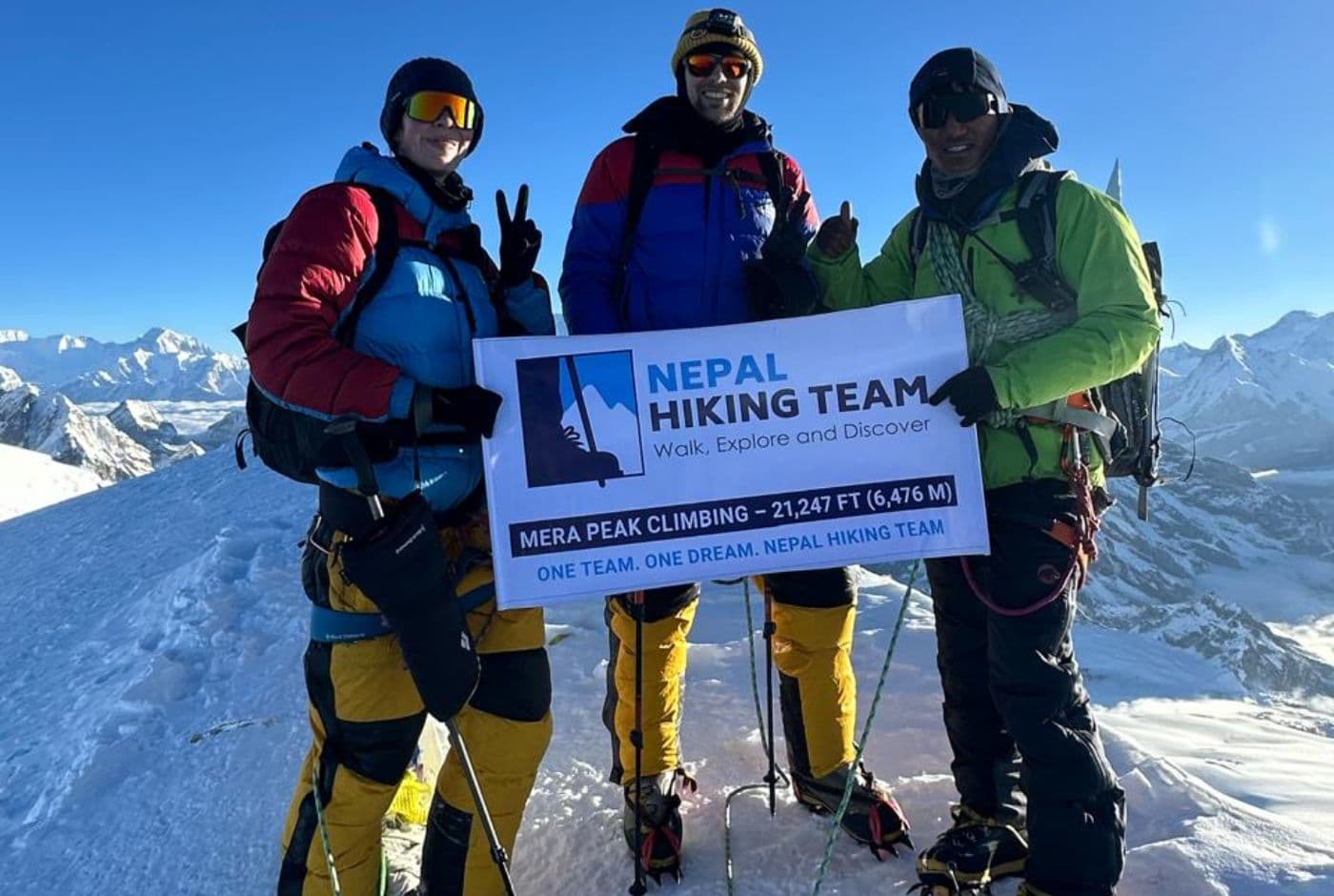 Mera peak climbing with nht
