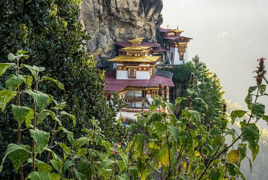 View Of Taktshang Monastery