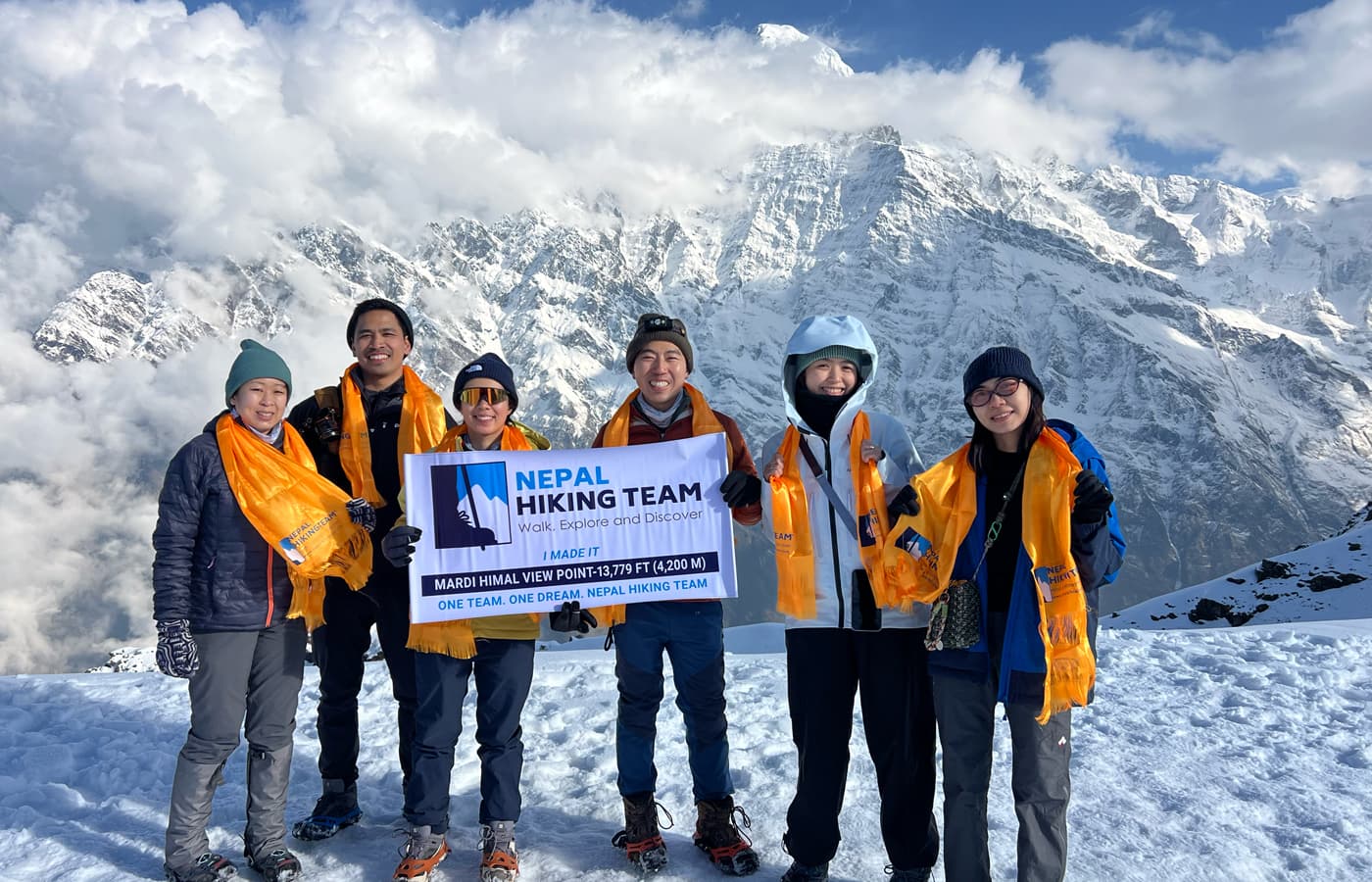 Mardi Himal trek with great view