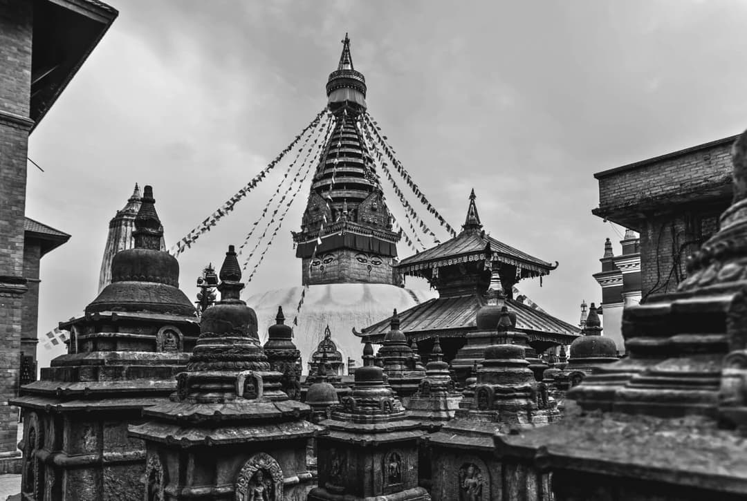 Swayambhunath Evening View