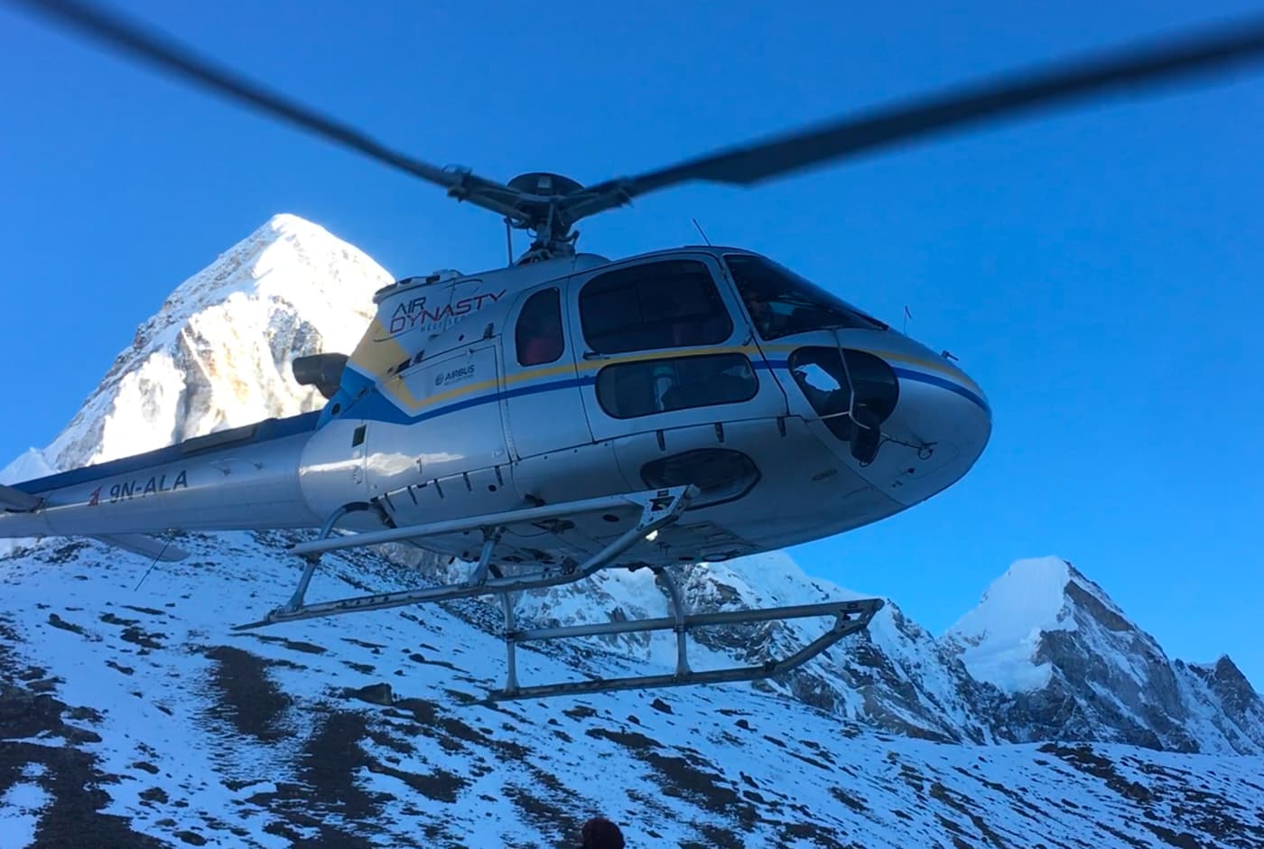Everest Base Camp Heli Shuttle Trek Package